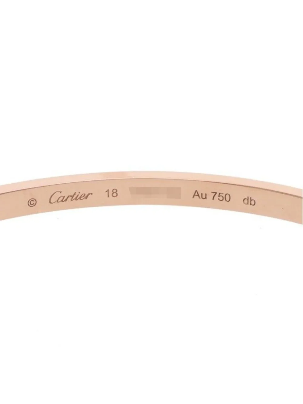 Cartier Love Bracelet SM 18k Pink Diamond 18